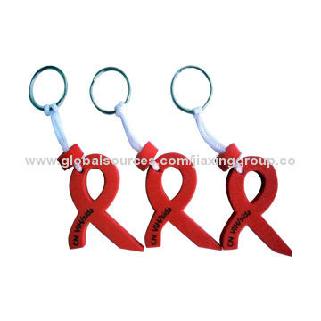 Top Quality Logo Printed Shape EVA Key Chain & OME Orders are Welcome