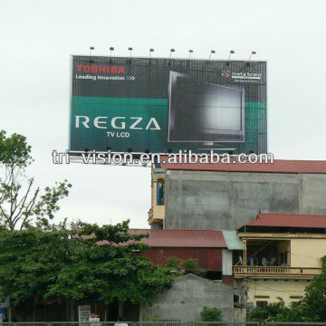 Outdoor Aluminium wall advertising banner