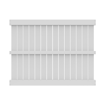 Vinyl Semi privacy Fencing