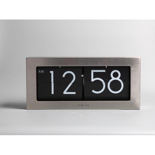 Часы с металлической коробкой Western Metal Flip Clock