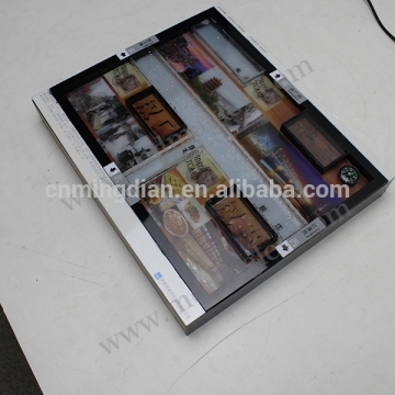 Flash lighting promotion box,acrylic LED lighting map ,LED metal sign pop display, metal led logo,metal acrylic letter sign box,