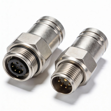 M12 A Coded and D Coded Circular Connector