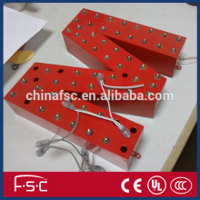 Company sign illuminated stainless steel led sign