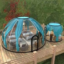 Factory Wholesale Luxury Geodesic Dome Tents for Resort, Outdoor Events, and Igloo Style Accommodations