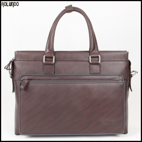 Latest design men custom business mens leather briefcase