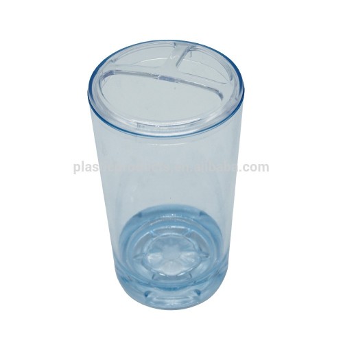 wholesale bath clear plastic toothbrush holder