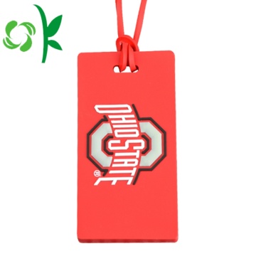 Custom Eco friendly Silicone Funny Luggage Tag