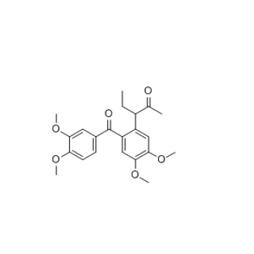 3-(2-(3,4-Dimethoxybenzoyl)-4,5-dimethoxyphenyl)pentan-2-one [15462-91-6]