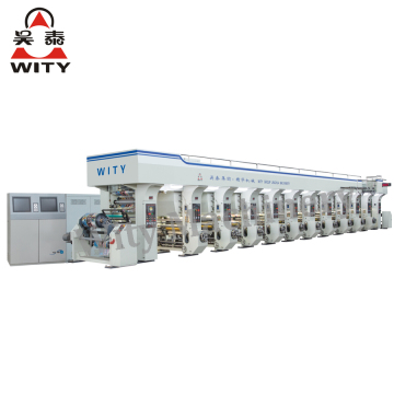 Automatic Computerized Register Film Rotogravure Printing Machine