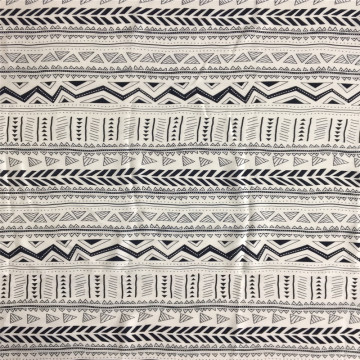 Rayon Geometrical Figure Print Fabric