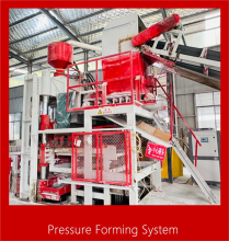 Automatic plaster brick gypsum production making machine