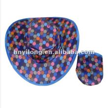 100% Polyester foldable cowboy hat