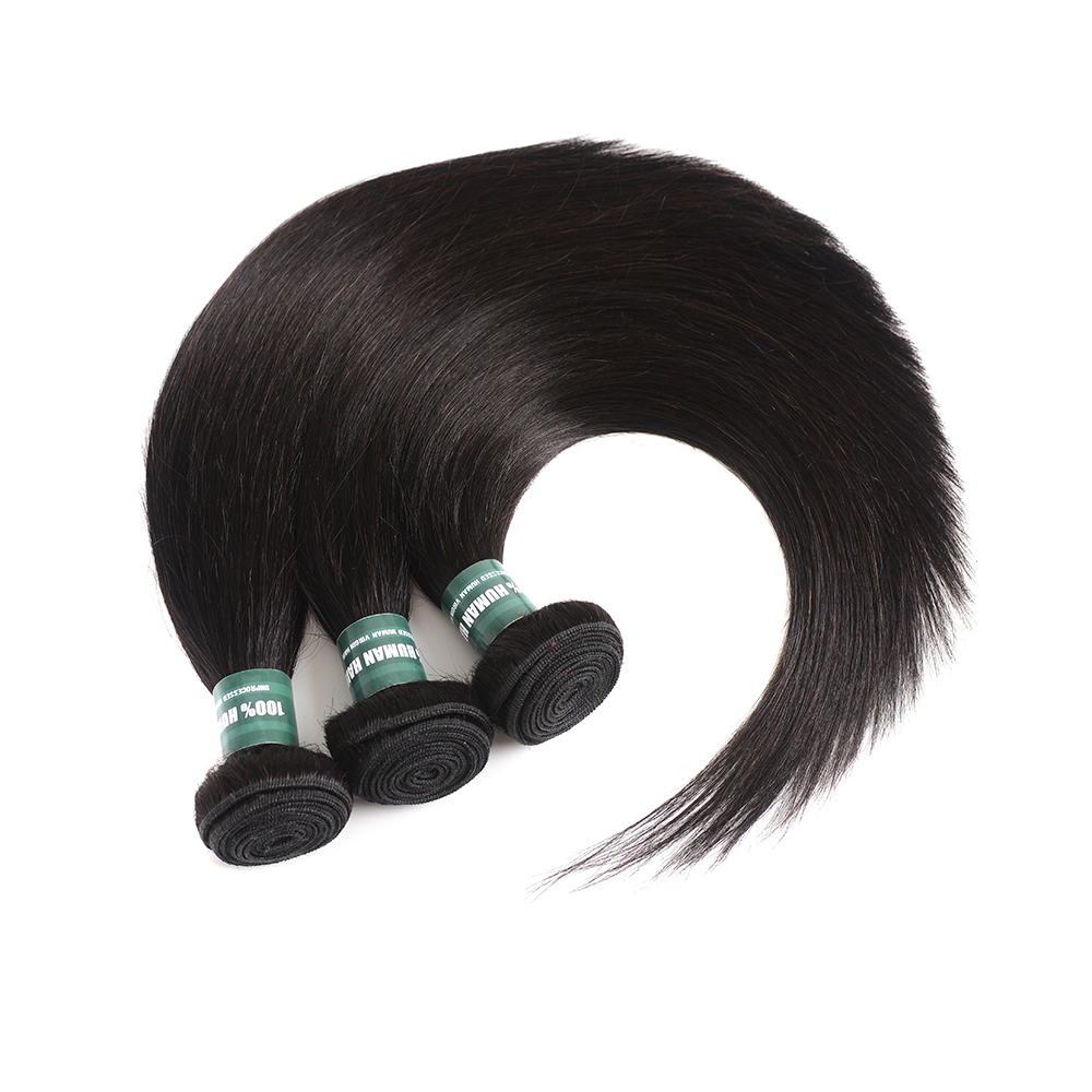 Long Straight Bundles Human Hair Bundles Straight Brazilian Bundles Remy Hair Extension