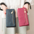 Wallet Vintage Women Multifunction Pu Leather Long Wallet