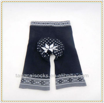 Busha Big PP Black Jacquard Short Baby Pants