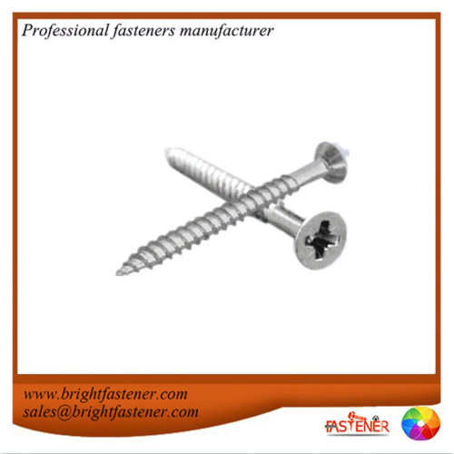 Mild steel wood screws