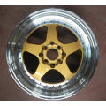 Vente chaude Chrome Rivets Roues en alliage RIM Aluminium