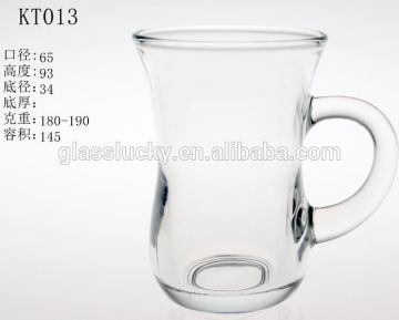 Wholesale glass coffee cup manufacture