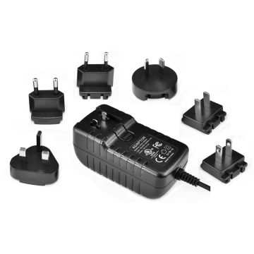 Interchangeable Type Wall Charger Adapter 18V500MA