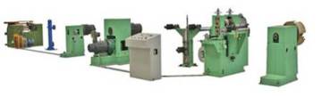 Strip slitting unit
