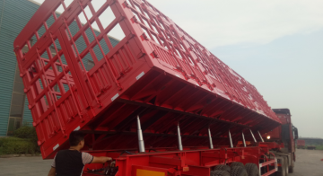 Side Dump Tipper Semi Trailers Truck Dump Trailer