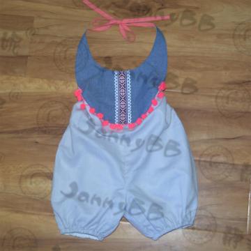 Baby Halter Boho Romper Vintage Clothing
