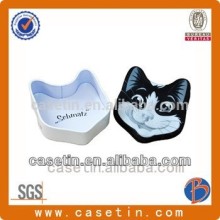 animal shape tin box