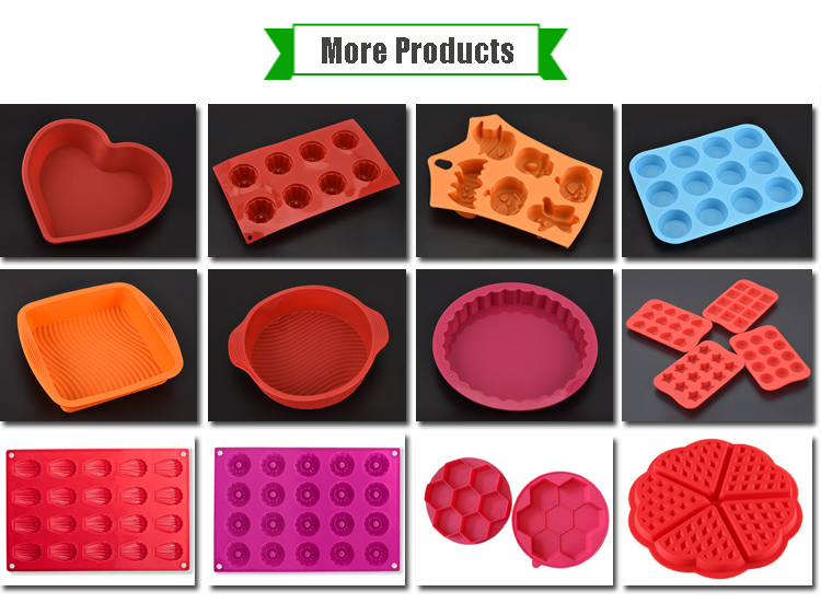 Manufacturer Selling Logo Custom OEM Shell Shaped Cake Silicone Bake Mold