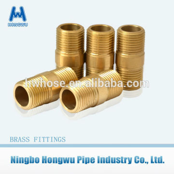 Hexagon Brass Straight Coupler