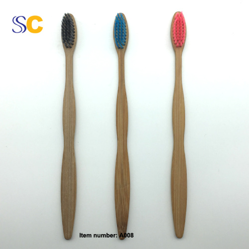 New Design 100% Bamboo Charcoal Toothbrush