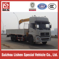 6x4 Drive Dongfeng Truck Fedcipe Kính viễn vọng Boom Crane