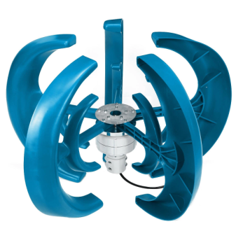 Wind turbines in the mountains