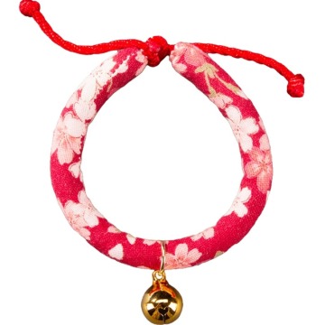 Cute Japanese Zephyr Cat Collar - Anti-Stray Bell Necklace for Kittens