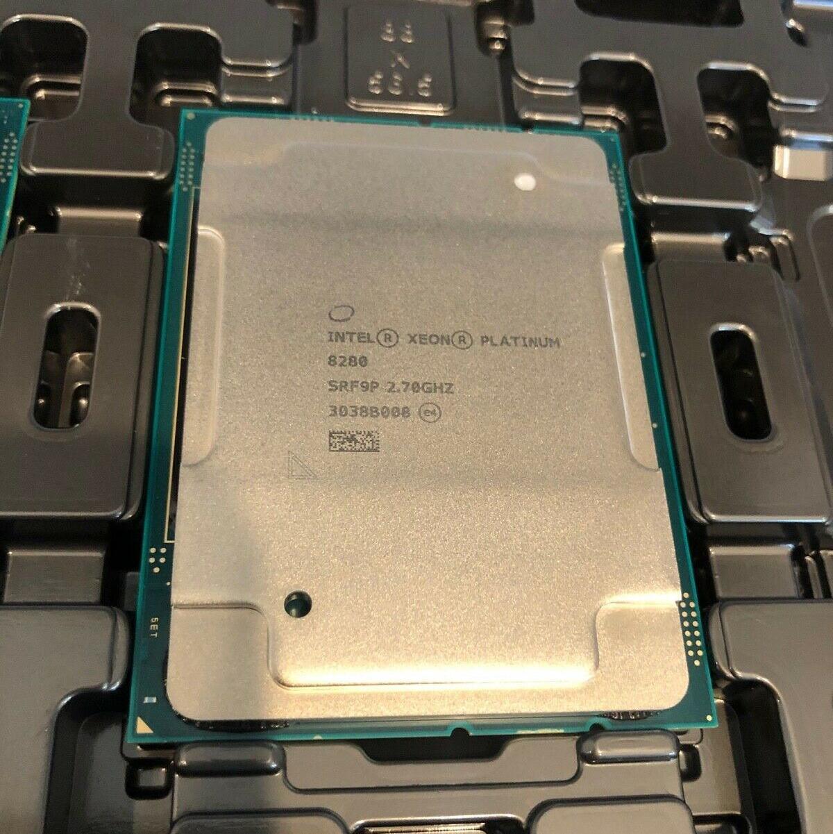 SRF9P Xeon 28-core Platinum 8280 2.7ghz 39mb Cache 10.4gt/s CPU