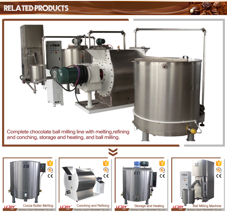 Fully Automatic New Design Big Capacity Chocolate Machine for Tempering