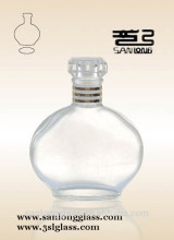 fancy empty perfume bottles with forst design