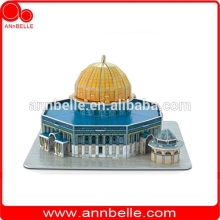 DIY toy 3D puzzle Dome of the rock (Jerusalem)