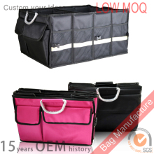 Foldable traval car trunk organizer size Adjustable