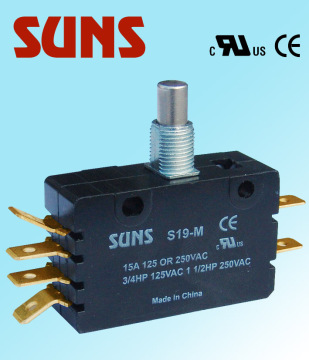 S19-M mini micro 15 amp switch