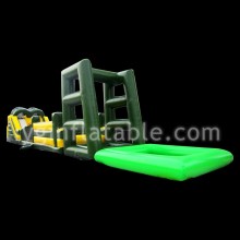 Green Inflatable Sport Obstacles