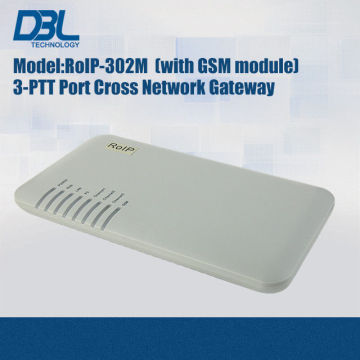 Sip Voip Cross-network Gateway Internet Radio Receiver , Roip 302m