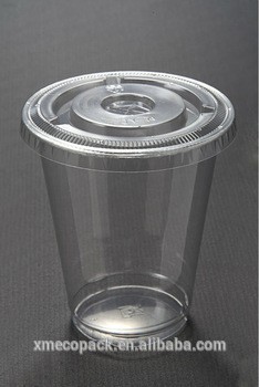 xiamen pet 7oz soft drinking cup , 200ml Pet Beverage cup