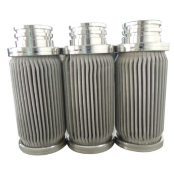 Stainless Steel Pleated Metal Felt Filter Element