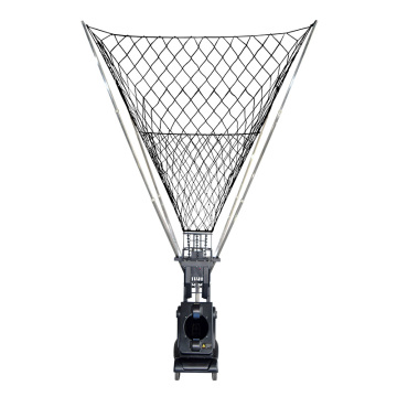 Automatic Basketball playing rebounding machine