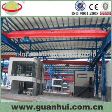 single girder electric hoist bridge crane machine