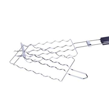 Barbecue Grilling Basket BBQ Sausage Net for Fish
