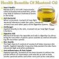 Natural organic mustard oil for food additives