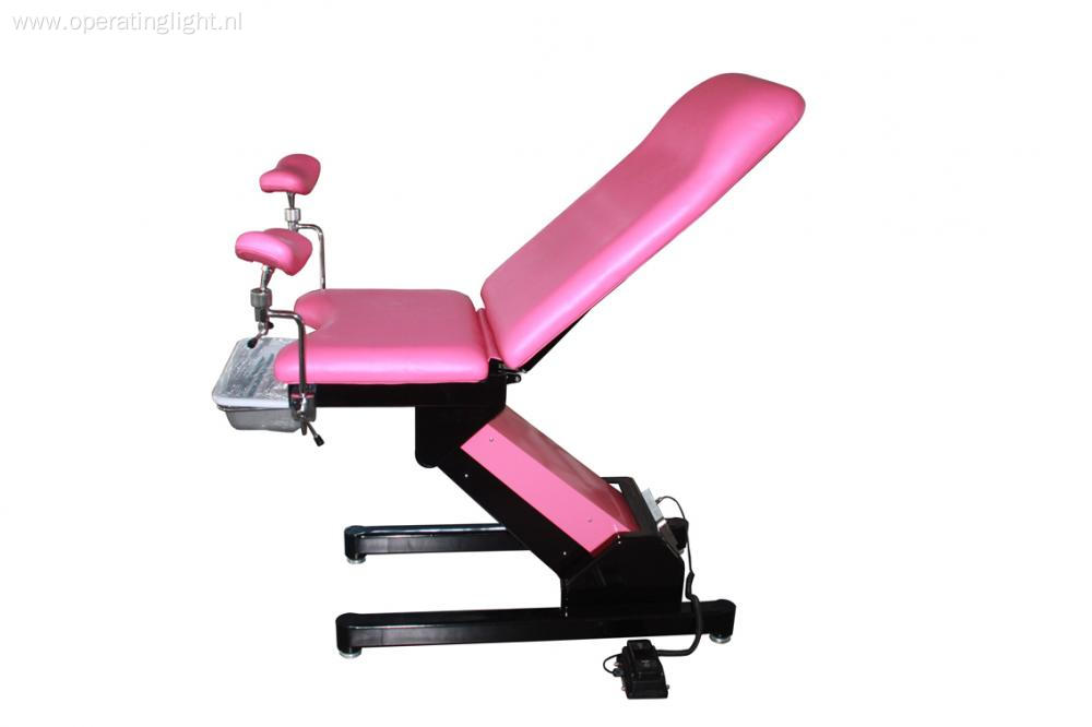 Female electronic control obstetric beds