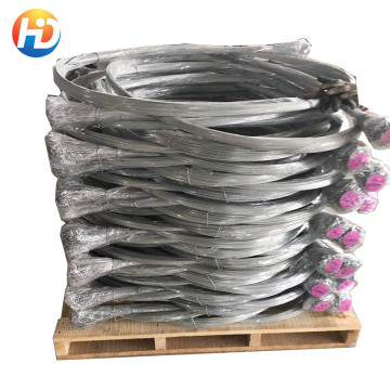 Factory PVC Coated Double Loop Wire Ties/Galvanized Bag Sack Bar Tie Wire