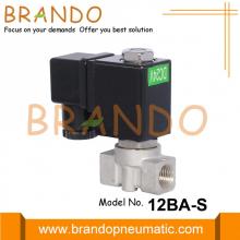 Latching Type Stainless Steel Solenoid Valve Water Air